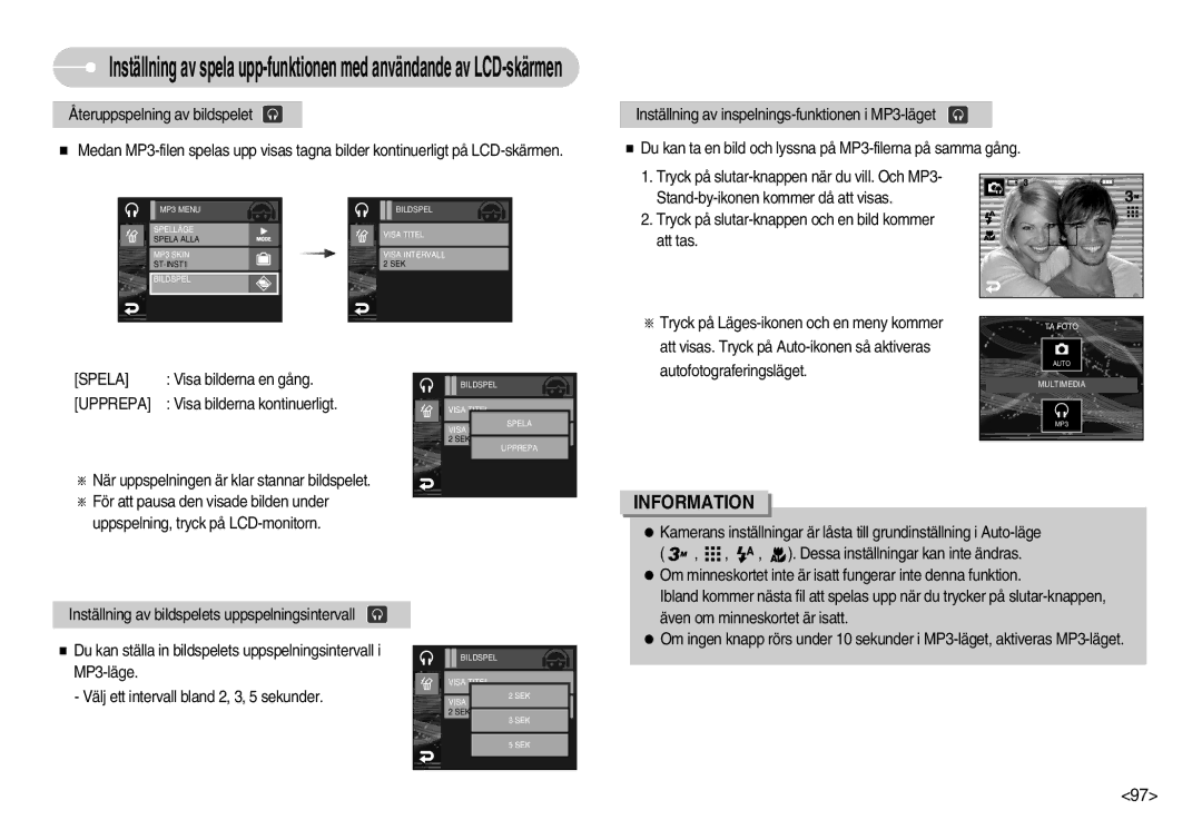 Samsung EC-I7ZZZBBA/DE, EC-I7ZZZBBC/E2, EC-I7ZZZSBC/E2, EC-I7ZZZSBB/DE, EC-I7ZZZSBA/FI, EC-I7ZZZBBA/FI manual Spela, Upprepa 