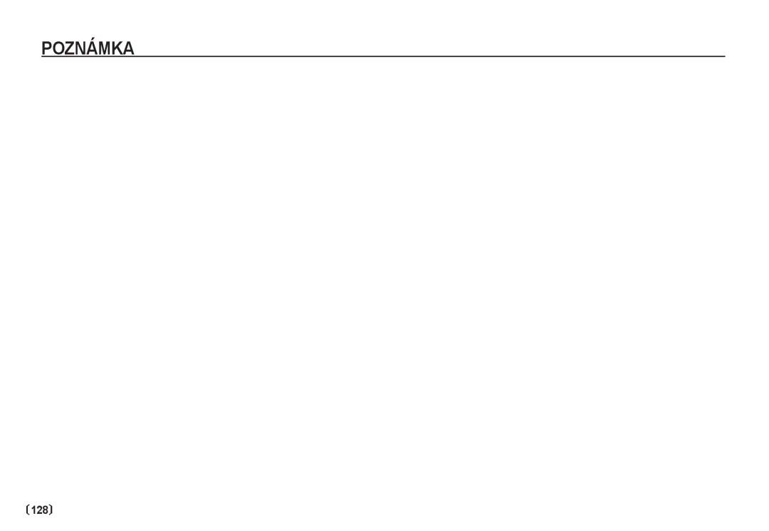 Samsung EC-I80ZZSDA/E3, EC-I80ZZBDA/E3 manual Poznámka 