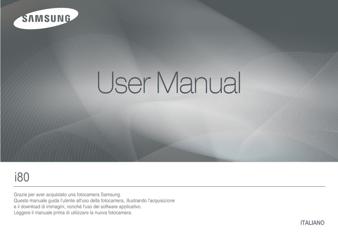 Samsung EC-I80ZZBBA/E2, EC-I80ZZSBA/E2, EC-I80ZZBDA/E3, EC-I80ZZSDA/E3, EC-I80ZZBBB/E1, EC-I80ZZSBA/E1, EC-I80ZZBBC/E1 manual 