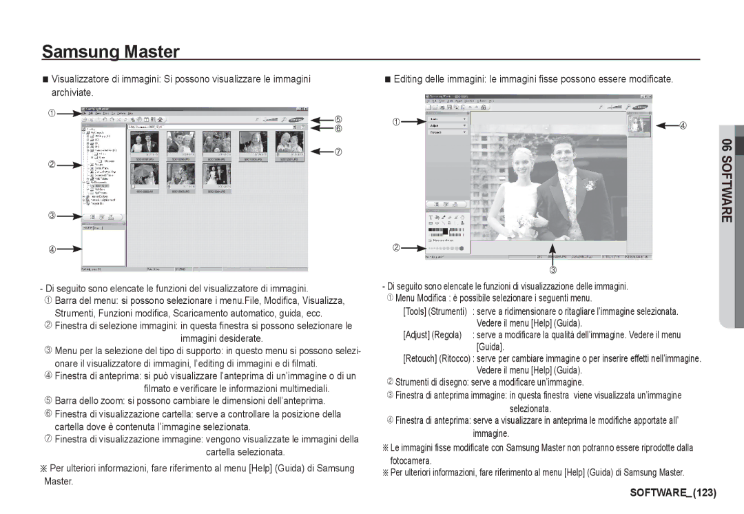 Samsung EC-I80ZZBBB/E1, EC-I80ZZSBA/E2 manual Immagini desiderate, Strumenti di disegno serve a modificare un’immagine 