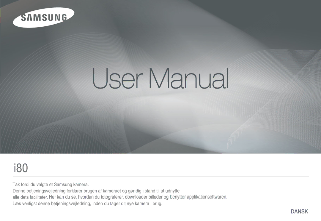 Samsung EC-I80ZZBBA/E2, EC-I80ZZSBA/E2, EC-I80ZZBDA/E3, EC-I80ZZSDA/E3 manual 