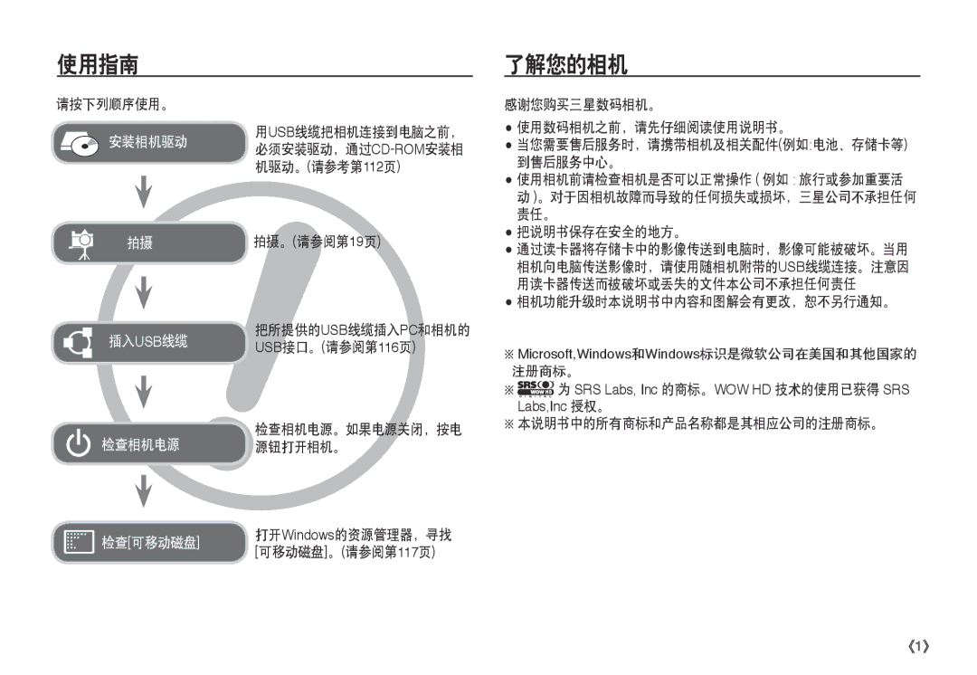 Samsung EC-I80ZZBDA/E3, EC-I80ZZSBA/FR, EC-I80ZZBBA/FR, EC-I80ZZSDA/E3 manual 使用指南, 了解您的相机 