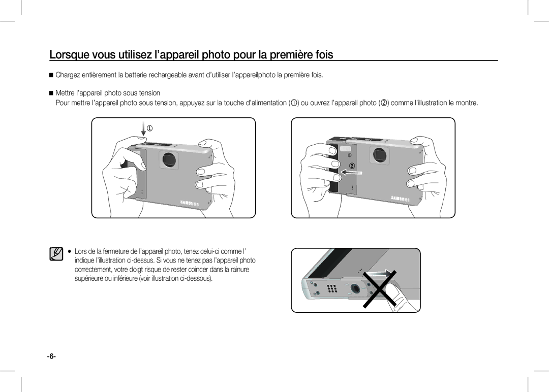 Samsung EC-I80ZZSBA/AR, EC-I80ZZSBA/FR, EC-I80ZZBBA/FR manual Lorsque vous utilisez l’appareil photo pour la première fois 