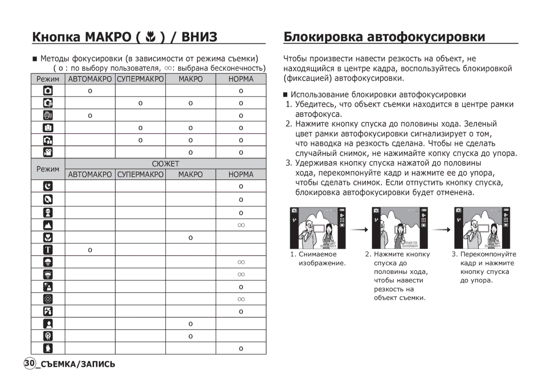 Samsung EC-I80ZZBBA/RU, EC-I80ZZSBA/FR manual ǨȓȖȒȐȘȖȊȒȈ ȈȊȚȖȜȖȒțșȐȘȖȊȒȐ, ǴȍȚȖȌȣ ȜȖȒțșȐȘȖȊȒȐ Ȋ ȏȈȊȐșȐȔȖșȚȐ ȖȚ ȘȍȎȐȔȈ șȢȍȔȒȐ 