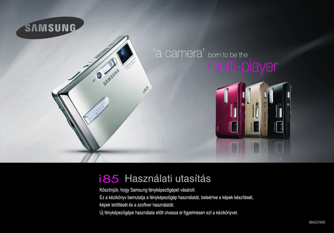 Samsung EC-I85ZZBBA/E1, EC-I85ZZBBA/E3, EC-I85ZZRBA/E1, EC-I85ZZSBA/E2, EC-I85ZZRBA/E3, EC-I85ZZSBA/E1, EC-I85ZZSBA/E3 manual 