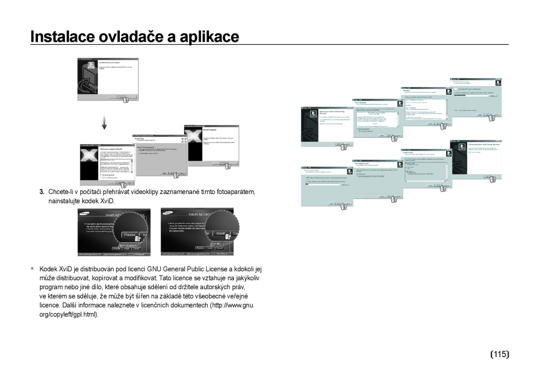 Samsung EC-I85ZZSBA/E3, EC-I85ZZBBA/E3, EC-I85ZZRBA/DE manual 115 