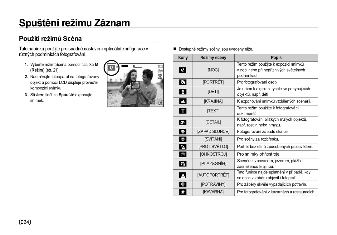 Samsung EC-I85ZZBBA/E3, EC-I85ZZSBA/E3, EC-I85ZZRBA/DE manual 024 