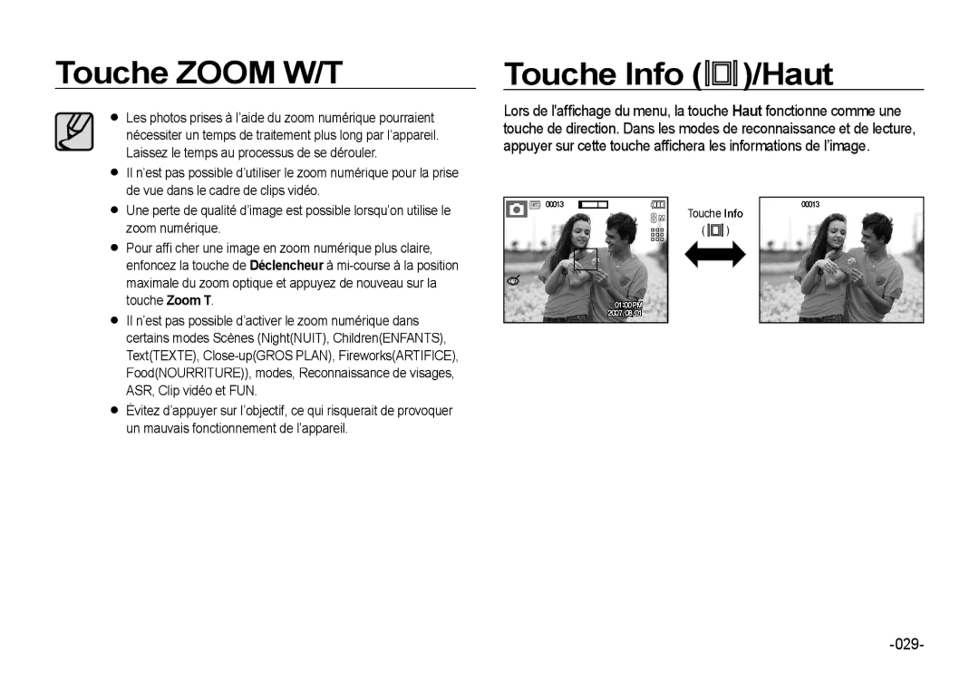 Samsung EC-I85ZZBBA/E1, EC-I85ZZRBA/E2, EC-I85ZZGBA/E2, EC-I85ZZBBA/E3, EC-I85ZZRBA/E1, EC-I85ZZGBA/E3 Touche Info /Haut, 029 