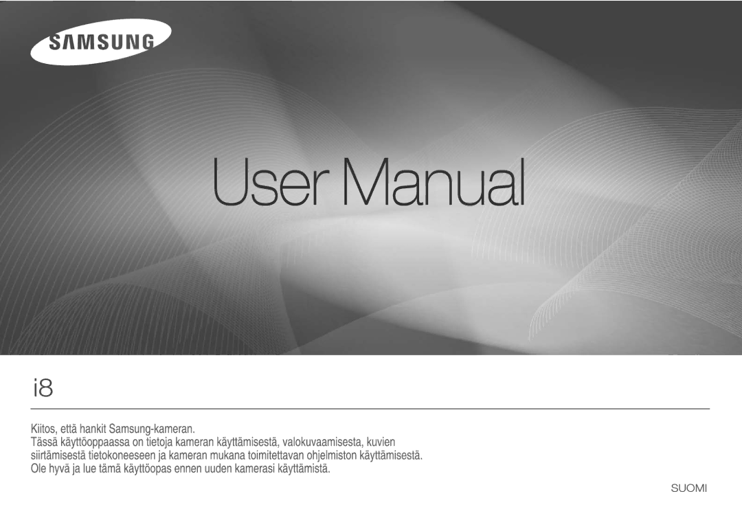 Samsung EC-I8ZZZWBA/E3, EC-I8ZZZPBA/E2, EC-I8ZZZBBA/E3, EC-I8ZZZUBA/E3, EC-I8ZZZWBA/E2, EC-I8ZZZPBA/E3, EC-I8ZZZUBA/E2 manual 