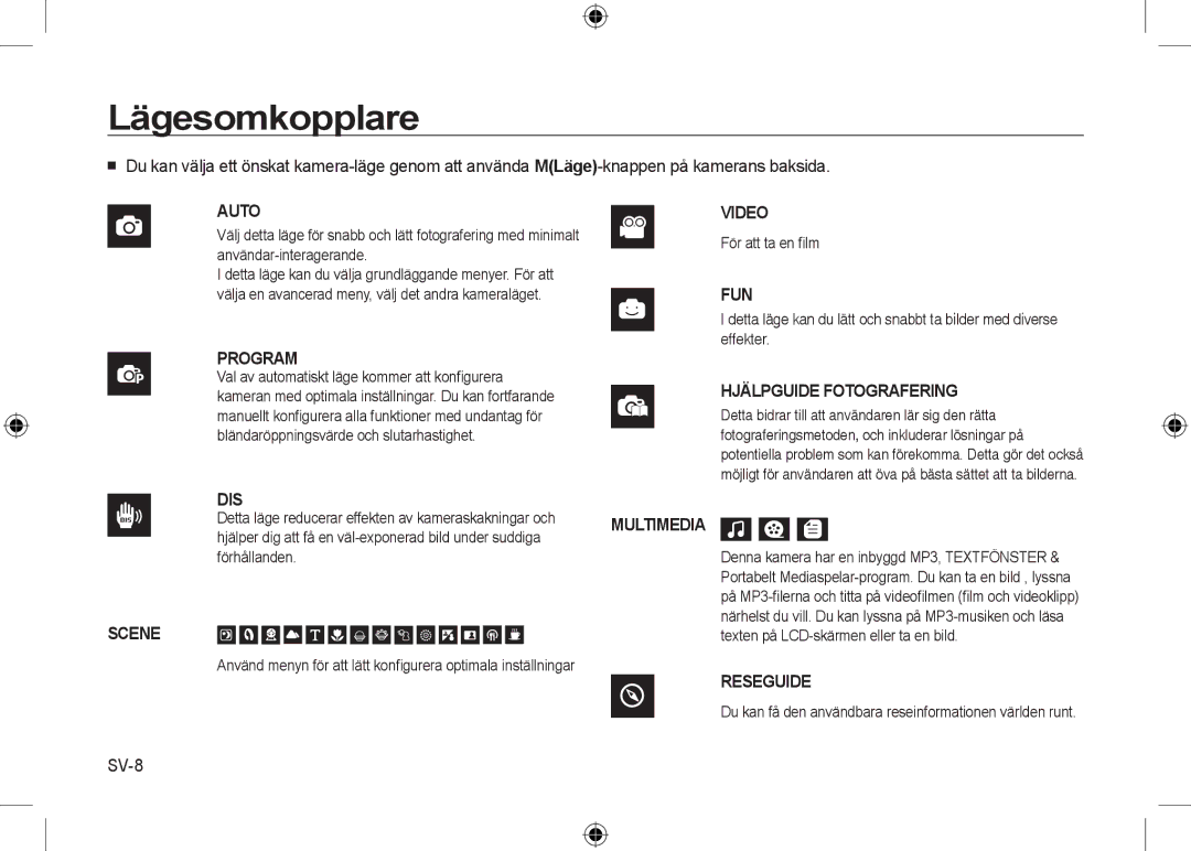 Samsung EC-I8ZZZWBB/MX, EC-I8ZZZPBA/E2, EC-I8ZZZWBA/E3, EC-I8ZZZPBA/GB, EC-I8ZZZBBA/E3, EC-I8ZZZPBB/FR Lägesomkopplare, SV-8 