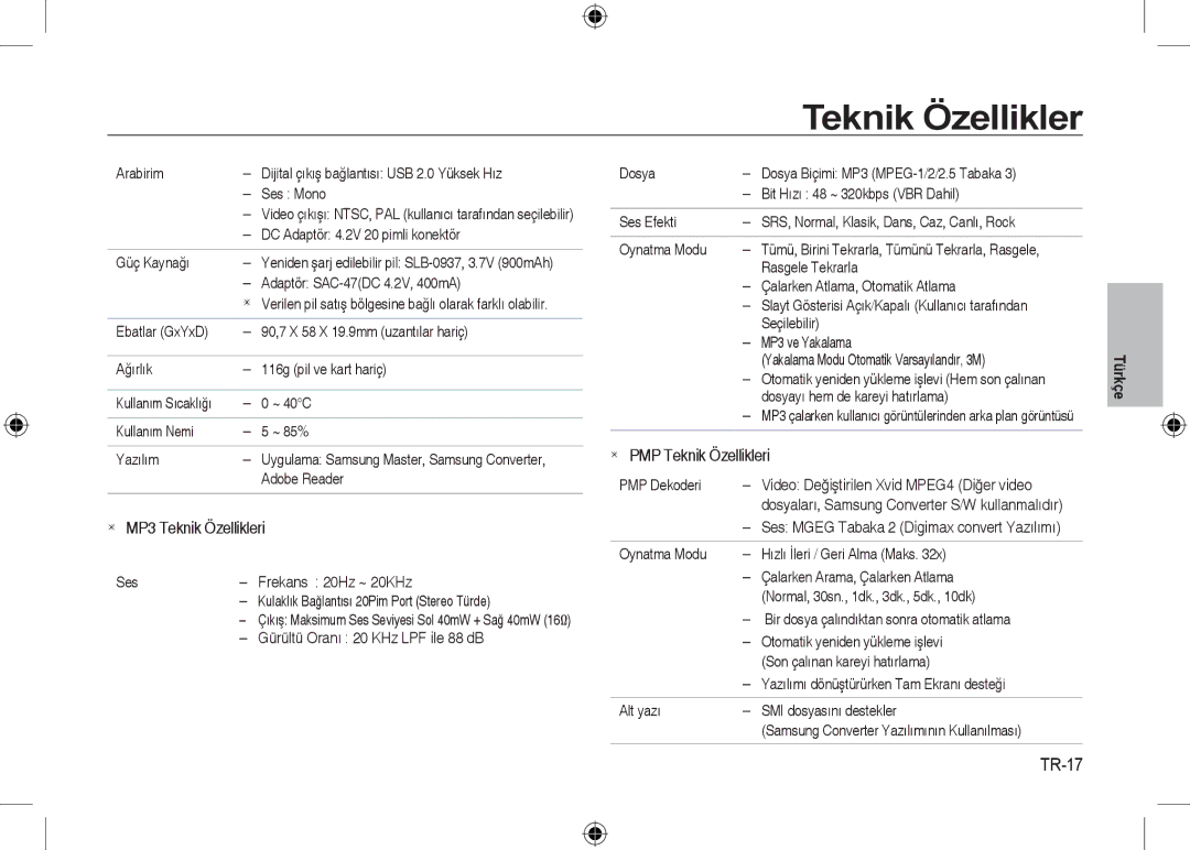 Samsung EC-I8ZZZUBA/TW, EC-I8ZZZPBA/E2, EC-I8ZZZWBA/E3, EC-I8ZZZPBA/GB, EC-I8ZZZBBA/E3, EC-I8ZZZPBB/FR, EC-I8ZZZUBA/E3 TR-17 