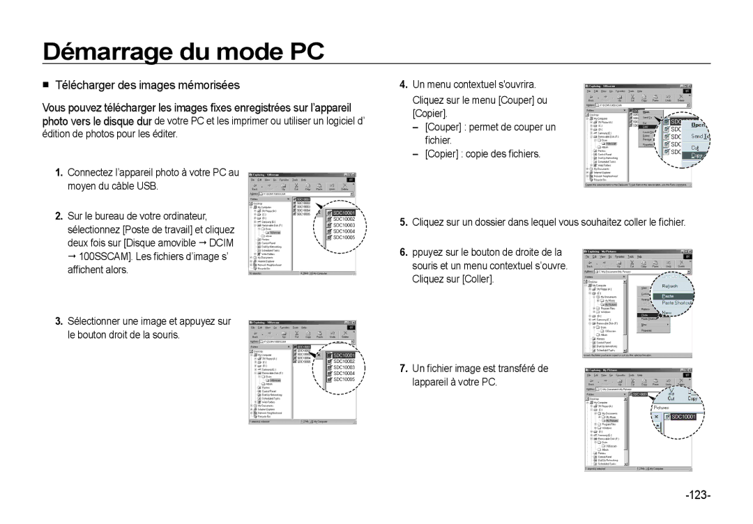 Samsung EC-I8ZZZBBA/E2, EC-I8ZZZPBA/E2, EC-I8ZZZWBA/E3, EC-I8ZZZPBA/GB, EC-I8ZZZBBA/E3 Télécharger des images mémorisées, 123 