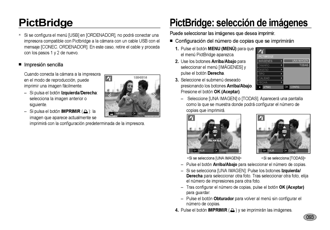 Samsung EC-I8ZZZWBA/FR, EC-I8ZZZWBA/E3, EC-I8ZZZBBA/E3 Impresión sencilla, 093, Selecciona la imagen anterior o siguiente 