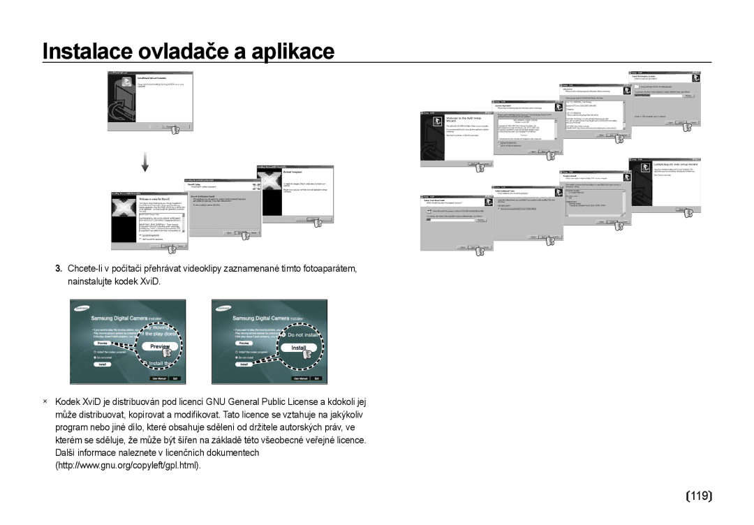 Samsung EC-I8ZZZWBA/E3, EC-I8ZZZBBA/E3 manual 119 