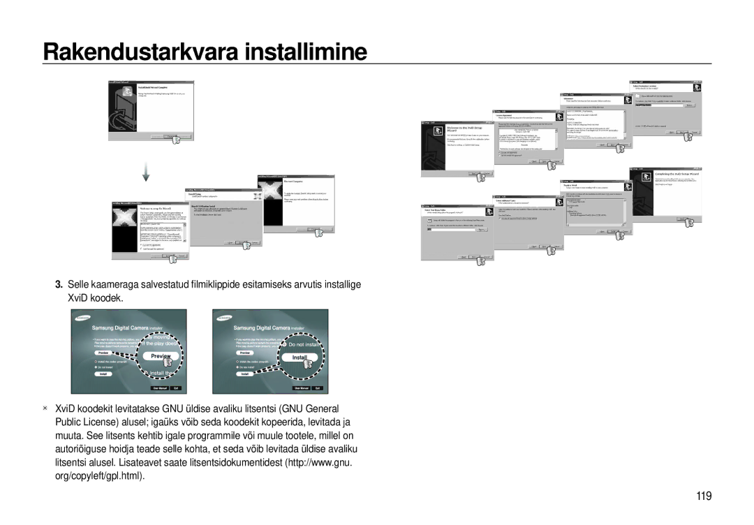 Samsung EC-I8ZZZWBA/RU, EC-I8ZZZBBA/RU manual 119 