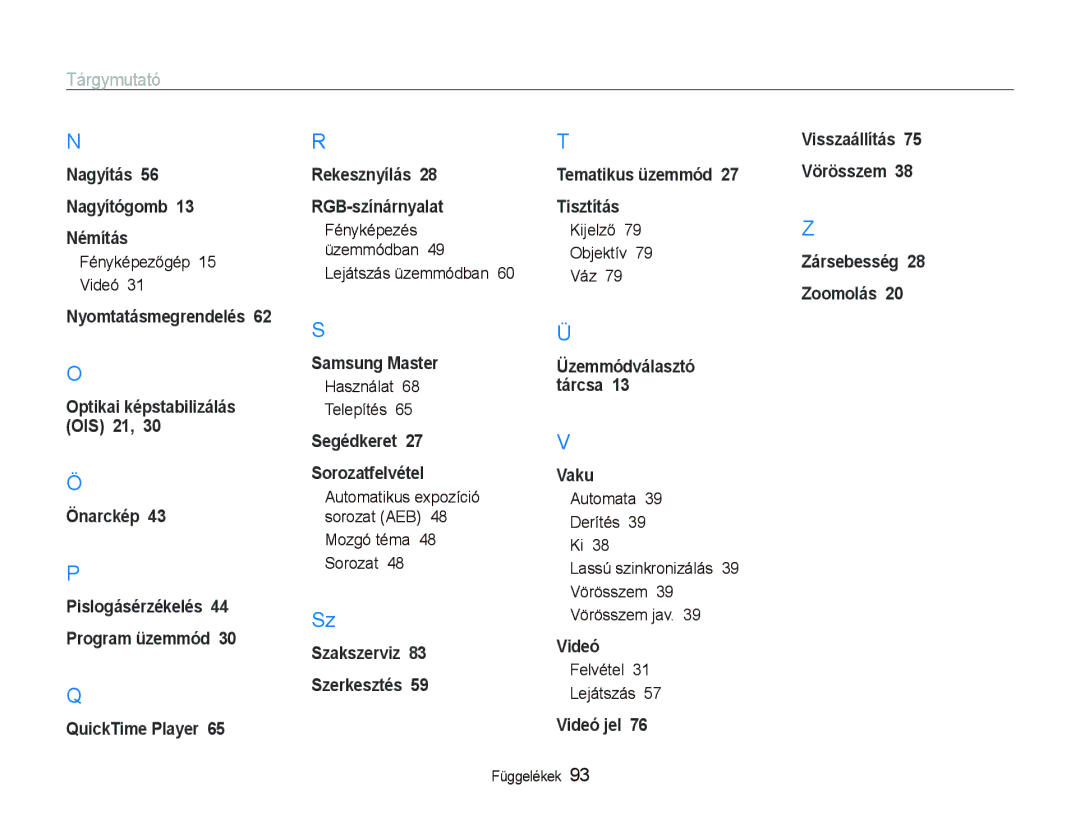 Samsung EC-IT100UBP/E3 manual Fényképezőgép Videó, Fényképezés üzemmódban Lejátszás üzemmódban, Használat Telepítés 