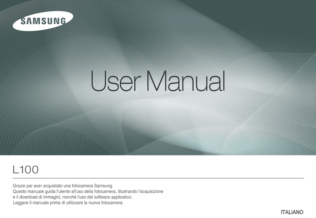 Samsung EC-L100ZBDA/E3, EC-L100ZUDA/E3, EC-L100ZUBA/E2, EC-L100ZSBA/E2, EC-L100ZSDA/E3, EC-L100ZSBA/FR, EC-L100ZRDA/E3 manual 