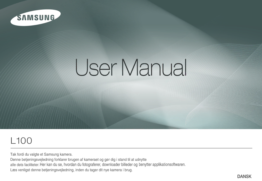 Samsung EC-L100ZBDA/E3, EC-L100ZUDA/E3, EC-L100ZBBA/FR, EC-L100ZUBA/FR, EC-L100ZSDA/E3, EC-L100ZSBA/FR, EC-L100ZRDA/E3 manual 