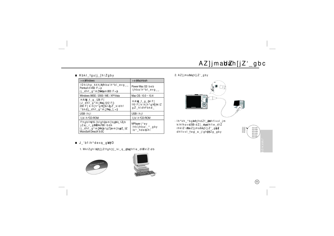 Samsung EC-L100ZSDA/AS, EC-L100ZUDA/E3, EC-L100ZSFA/FR Загрузка изображений, Системные требования, Режим подключения к ПК 