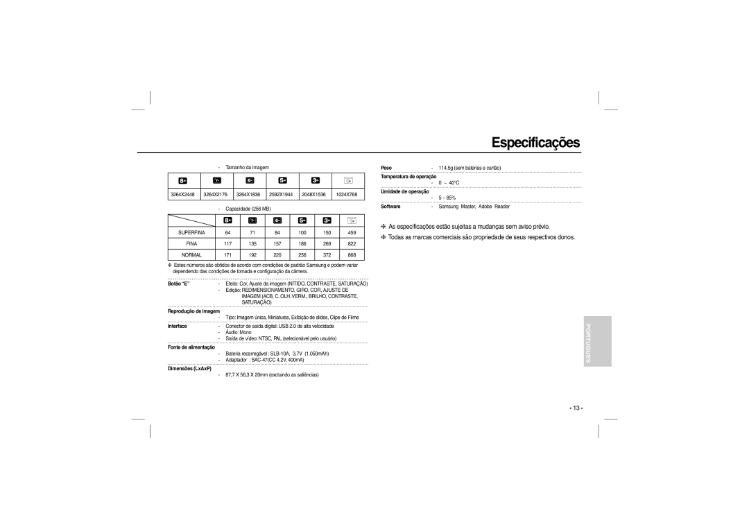 Samsung EC-L110ZBBA/AR, EC-L110ZPDA/E3, EC-L110ZSBA/FR, EC-L110ZUDA/E3, EC-L110ZBDA/E3, EC-L110ZBBA/FR Reprodução de imagem 