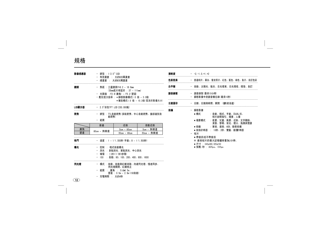 Samsung EC-L110ZSBA/US, EC-L110ZPDA/E3, EC-L110ZSBA/FR, EC-L110ZUDA/E3, EC-L110ZBDA/E3, EC-L110ZBBA/FR, EC-L110ZRFA/FR 影像感應器 