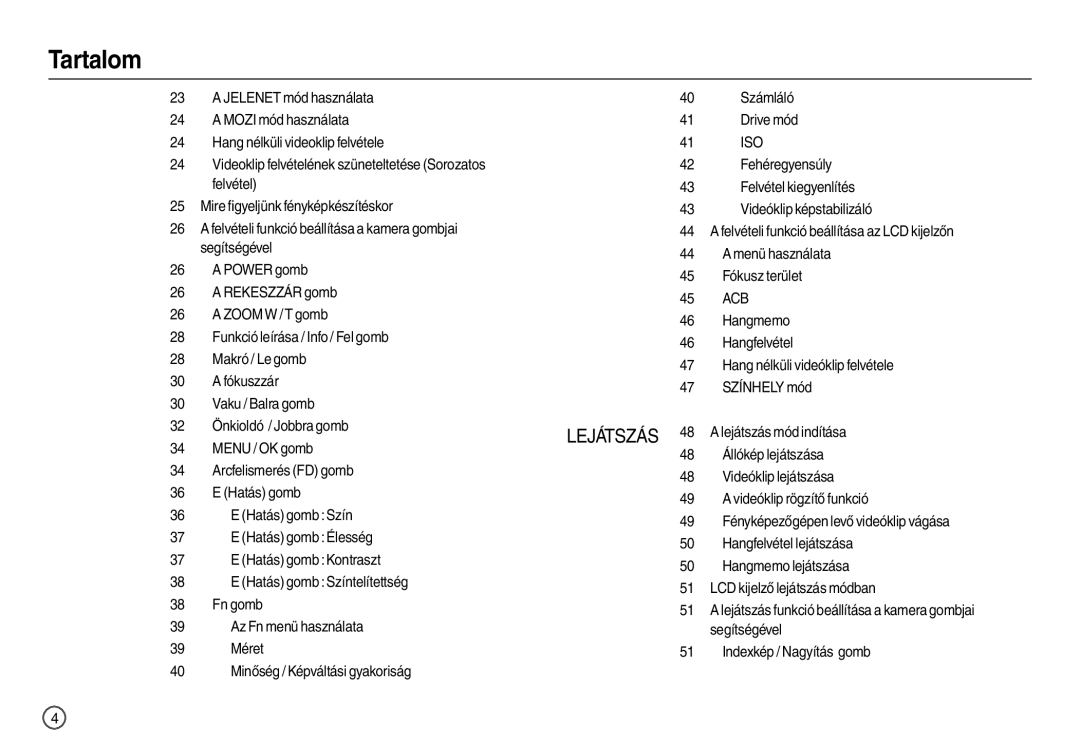 Samsung EC-L200ZSBB/IT manual Lejátszás mód indítása, Menu / OK gomb, Állókép lejátszása 