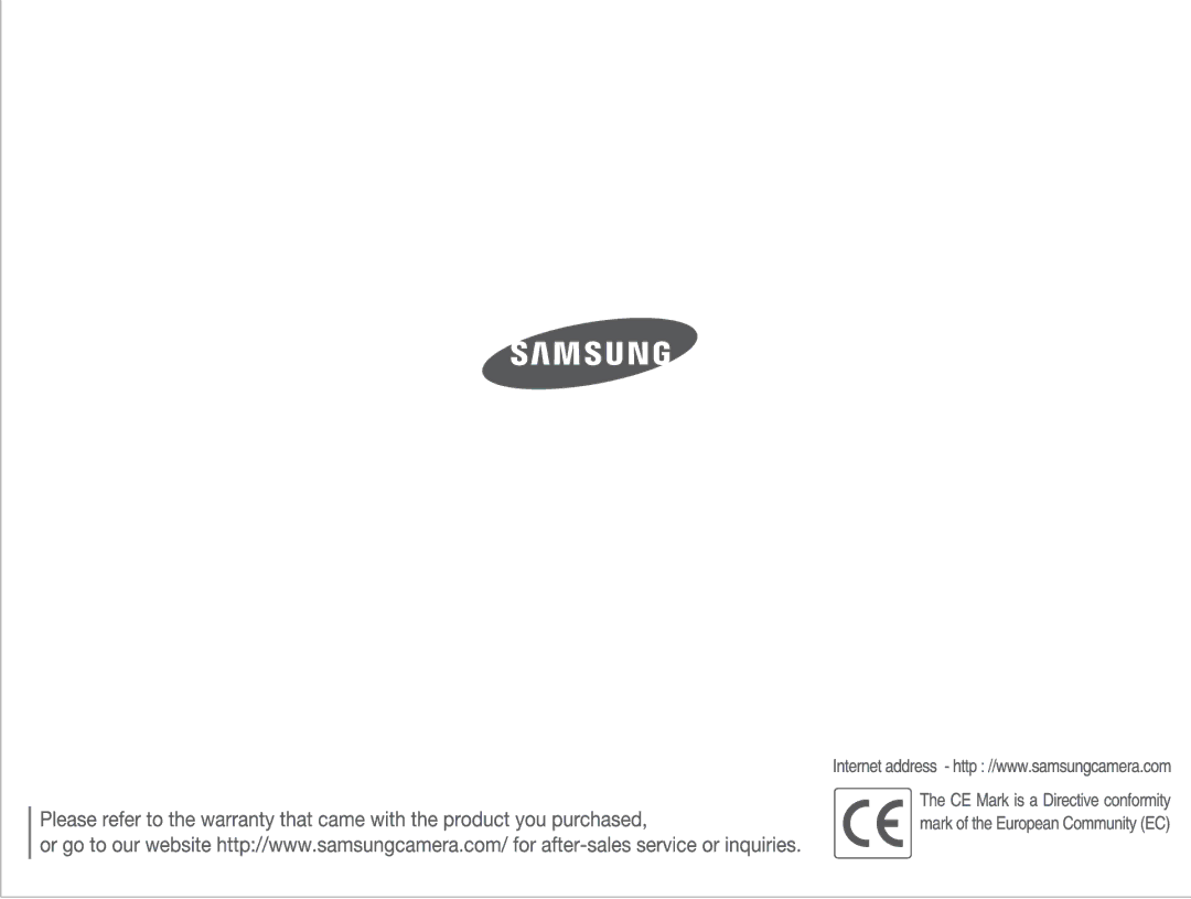 Samsung EC-L201ZBBA/AS, EC-L201ZEBA/FR, EC-L201ZPBA/FR, EC-L201ZSBA/FR, EC-L201ZBBA/FR, EC-L201ZUBA/E3, EC-L201ZUBA/FR manual 