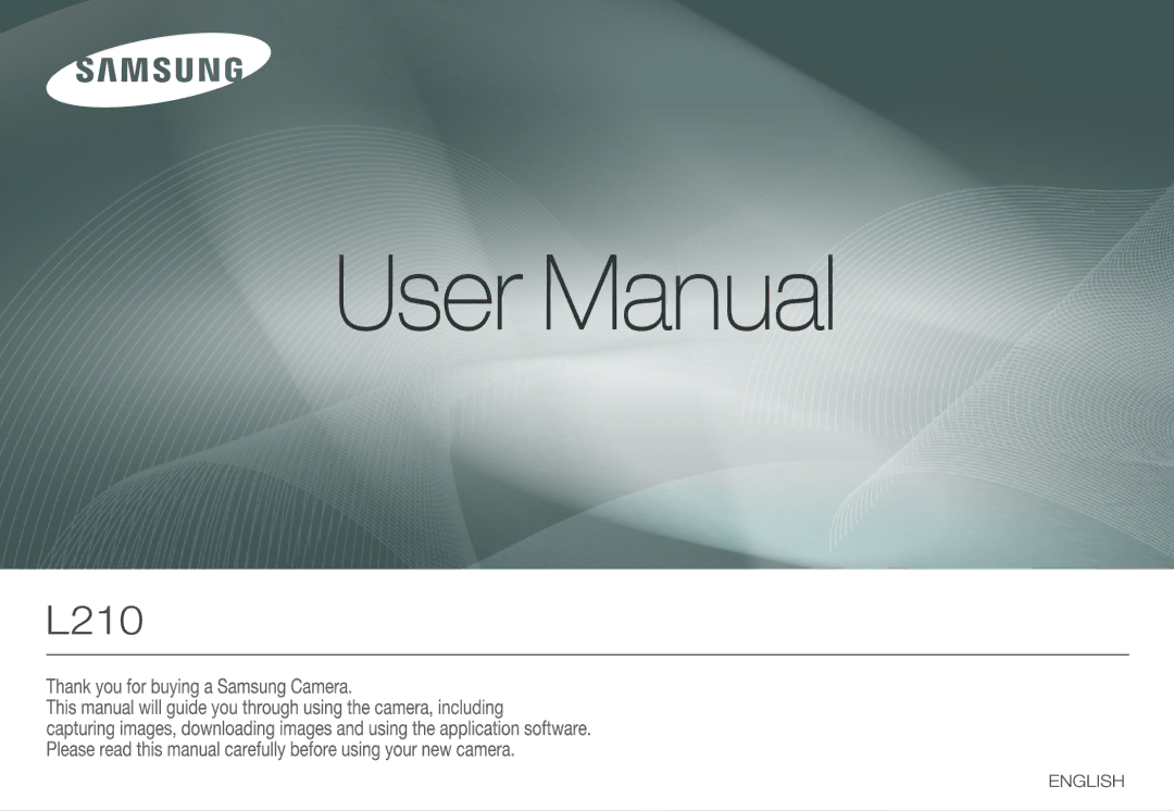 Samsung EC-L210ZUDA/E3, EC-L210B01KFR, EC-L210ZSDA/E3, EC-L210ZRDA/E3, EC-L210ZRBA/E2, EC-L210ZBBA/FR, EC-L210ZPDA/E3 manual 