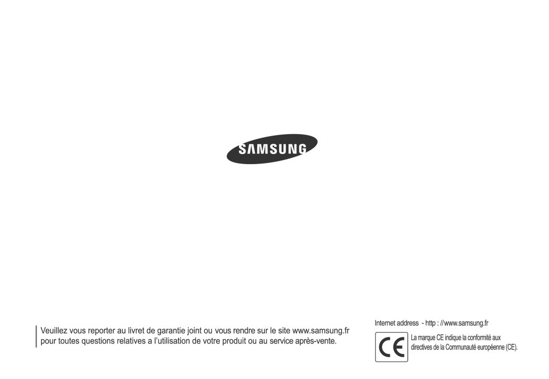 Samsung EC-L310WBBA/FR, EC-L310WNBA/FR, EC-L310WSBA/FR, EC-L310WPBA/FR manual 