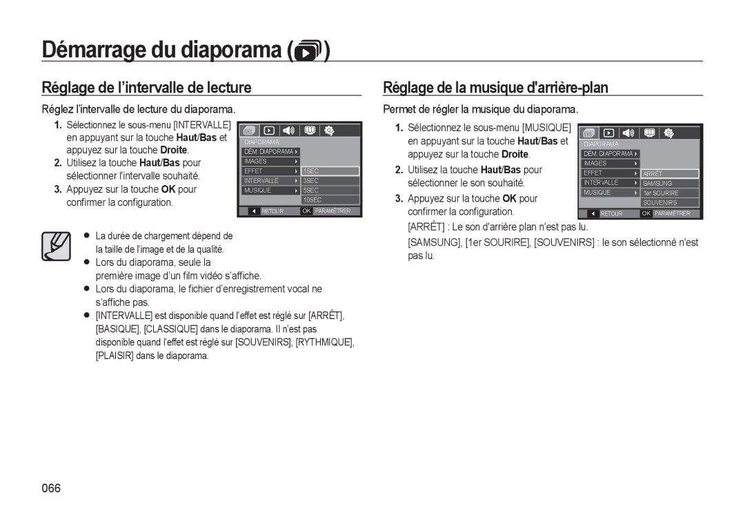 Samsung EC-L310WPBA/FR, EC-L310WNBA/FR, EC-L310WBBA/FR, EC-L310WSBA/FR manual 066 