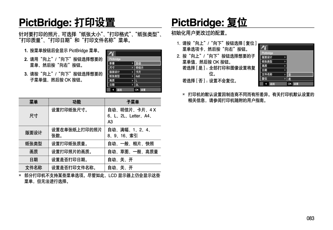 Samsung EC-L310WNBA/E3, EC-L310WPBC/IT, EC-L310WNBC/IT, EC-L310WSBC/IT, EC-L310WBBC/IT, EC-L310WSBA/E1, EC-L310WBBA/E3 manual 