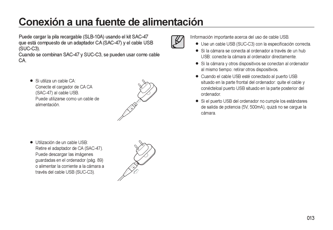 Samsung EC-L310WSBA/E1 manual 013 