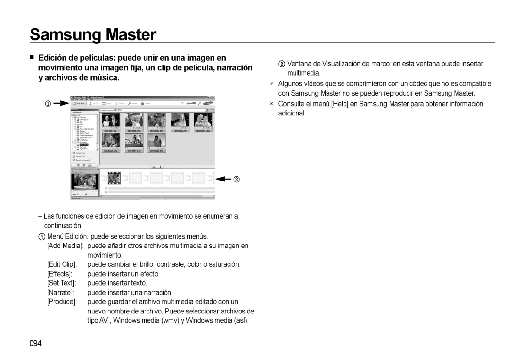 Samsung EC-L310WSBA/E1 manual 094 