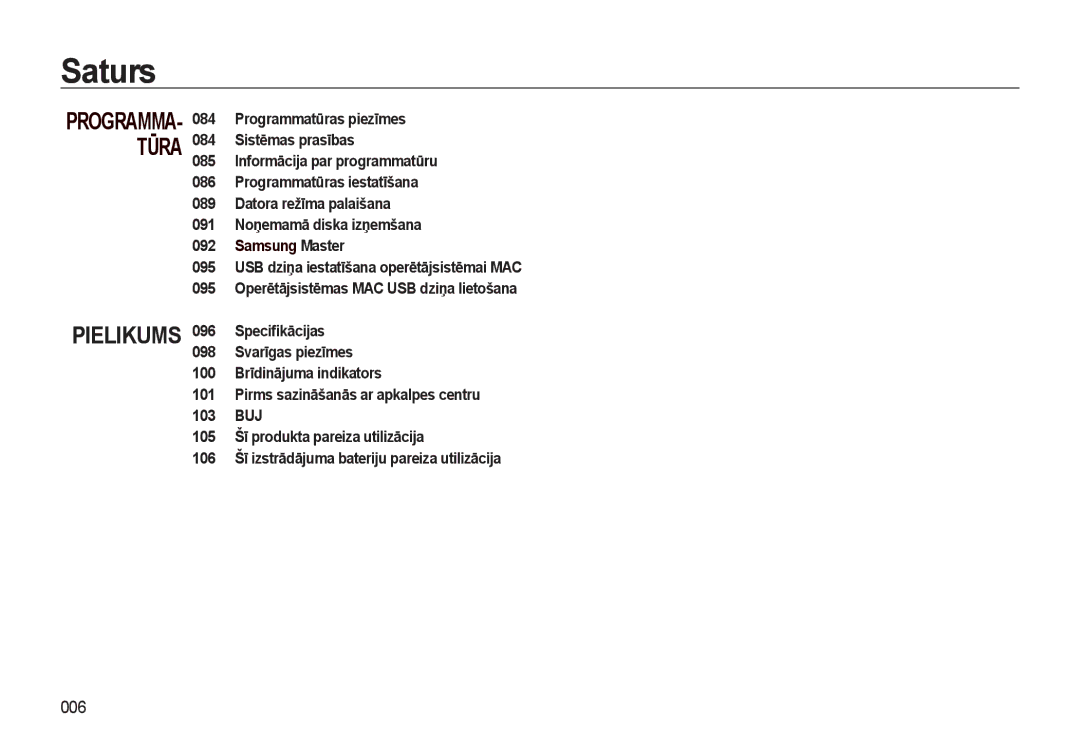 Samsung EC-L310WSBA/RU manual 006 