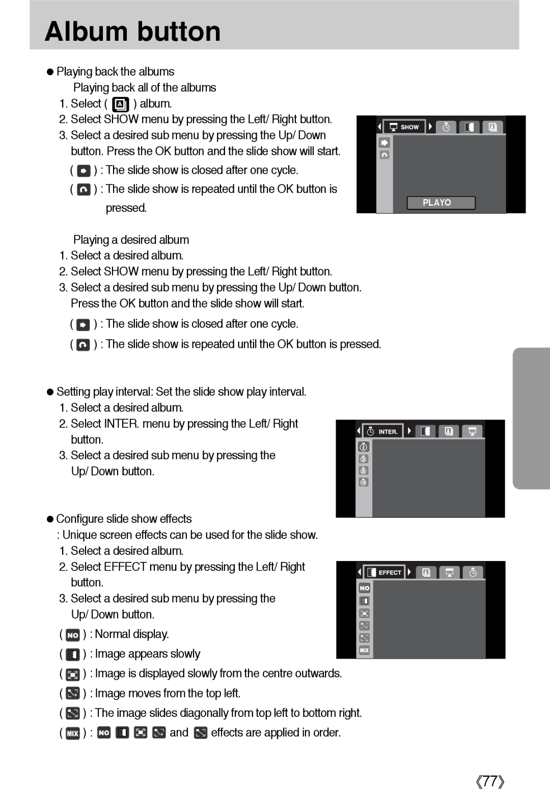 Samsung EC-L55WZEBA/E1, EC-L55WZSBA/E1, EC-L55WZSAA manual Playok 