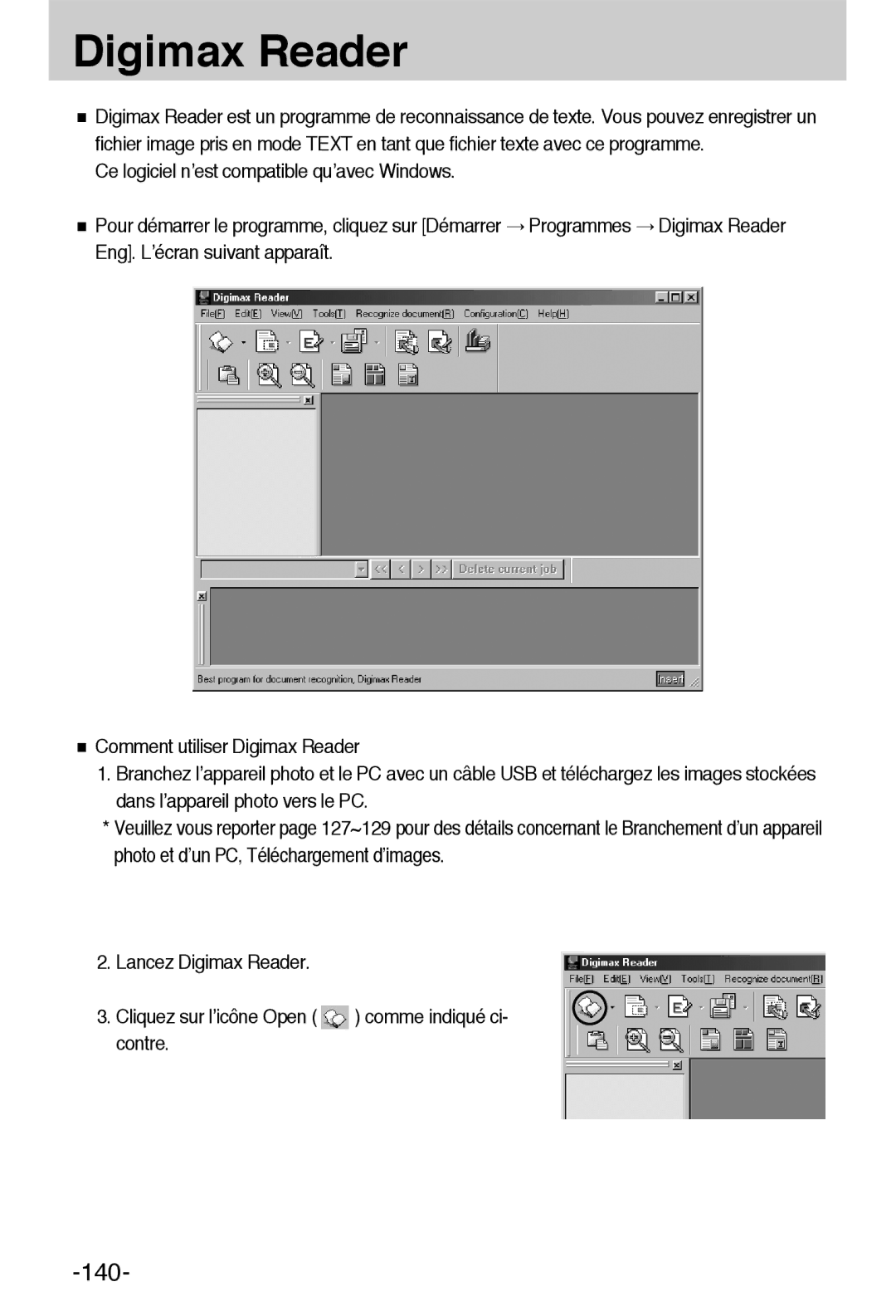 Samsung EC-L55WZSBA/E1 manual Digimax Reader 