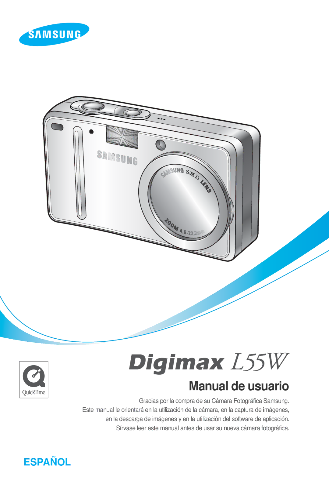 Samsung EC-L55WZSBA/E1 manual Manual de usuario 