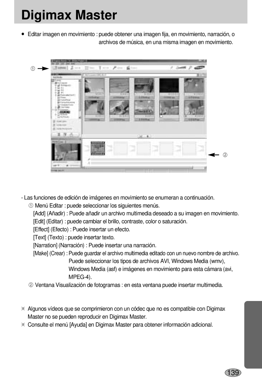 Samsung EC-L55WZSBA/E1 manual 139 