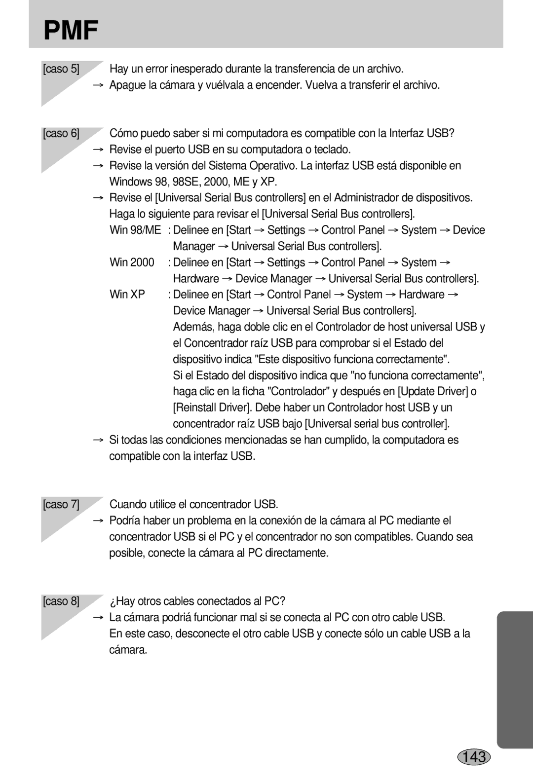 Samsung EC-L55WZSBA/E1 manual Win XP, Device Manager → Universal Serial Bus controllers 