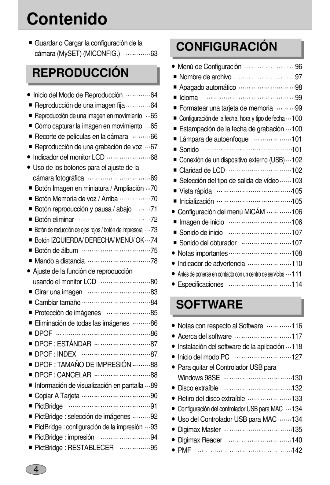 Samsung EC-L55WZSBA/E1 manual Pmf 