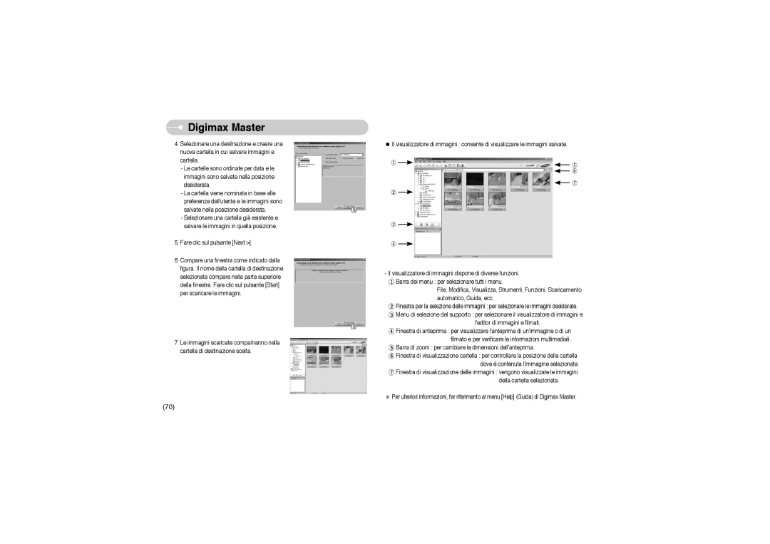 Samsung EC-L700ZBBA/FR, EC-L700ZSBA/DE, EC-L700ZBBA/E1, EC-L700ZSBA/FR, EC-L700ZSBA/E1, EC-L700ZBBA/DE manual Digimax Master 