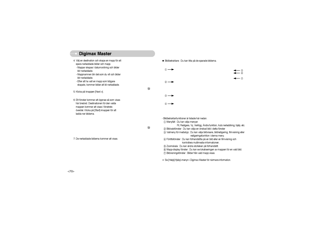 Samsung EC-L700ZBBA/DE, EC-L700ZSBA/DE, EC-L700ZBBA/FR, EC-L700ZBBA/E1, EC-L700ZSBA/FR, EC-L700ZSBA/E1 manual Digimax Master 