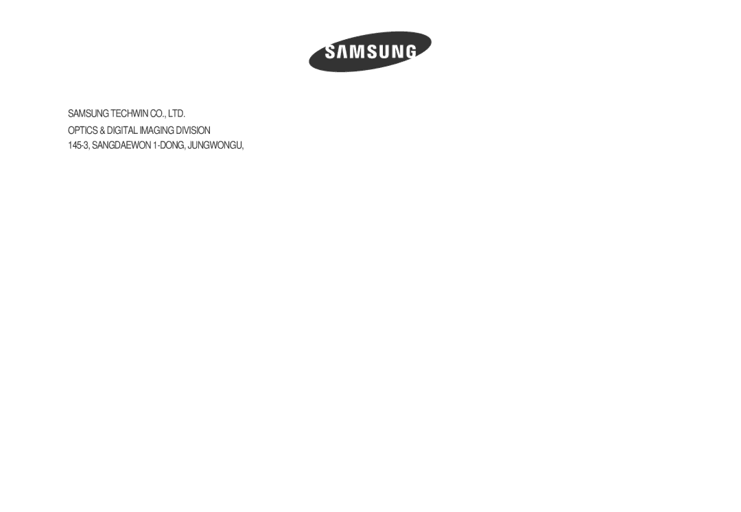 Samsung EC-L700ZSBA/E1, EC-L700ZSBA/DE, EC-L700ZBBA/FR, EC-L700ZSBE/E1, EC-L700ZBBE/E1, EC-L700ZBBA/E1 manual 6806-4307 