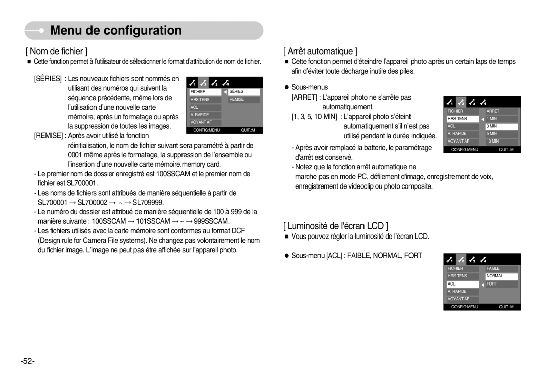 Samsung EC-L70ZZSBB/E1, EC-L70ZZSBA/FR, EC-L70ZZBBA/FR, EC-L70ZZBBA/DE manual Nom de fichier 