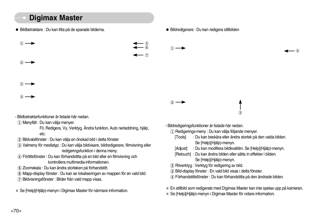 Samsung EC-L70ZZBBA/DE, EC-L70ZZSBB/E1 manual Digimax Master 