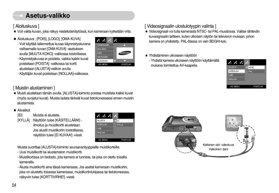 Samsung EC-L70ZZBBA/DE, EC-L70ZZSBB/E1 manual Aloituskuva 