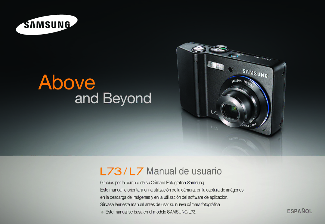 Samsung EC-L73ZZBBA/E1, EC-L73ZZSBA/DE, EC-L73ZZBBA/DE, EC-L73ZZSBA/E1 manual Manual de usuario 