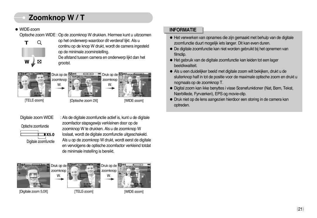 Samsung EC-L77ZZBBA/E1, EC-L77ZZBBA/DE manual Informatie 