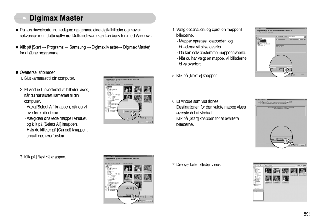 Samsung EC-L77ZZBBA/E1, EC-L77ZZBBA/DE manual Digimax Master 