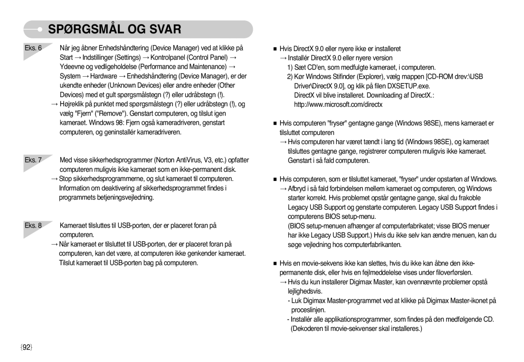 Samsung EC-L77ZZBBA/DE, EC-L77ZZBBA/E1 manual Spørgsmål OG Svar 